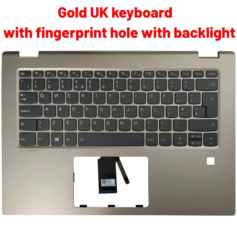 NEW For yoga 520-14 520-14IKB Flex 5-1470  Laptop LCD Back Cover/Palmrest/BOTTOM CASE