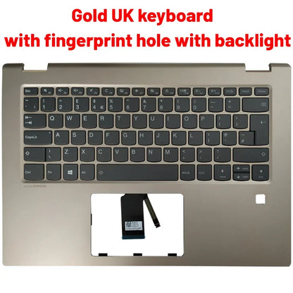 NEW For yoga 520-14 520-14IKB Flex 5-1470  Laptop LCD Back Cover/Palmrest/BOTTOM CASE