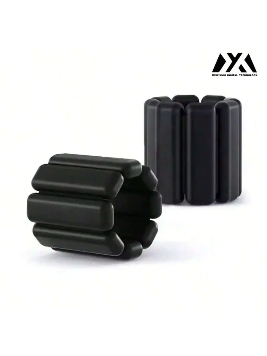 1lb Adjustable Wrist Ankle Weights Invisible Silicone Weighted Bracelets for Men Women Yoga Pilates Gym Walking FitnessEquipment