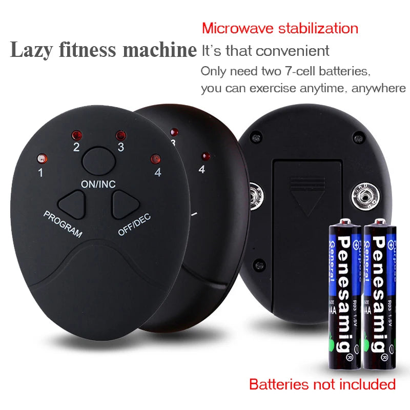 EMS Smart Hip Trainer Battery Muscle Stimulator Buttock Abdomen Pad Arm Leg Toner Fitness Body Shaper Unisex Workout Equiment