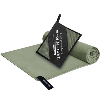 Microfiber Towel 6 Sizes  Quick Dry Super Absorbent High Quality Towel  Portable Bag  Gym Beach Yoga Camping Travel Sports Daily