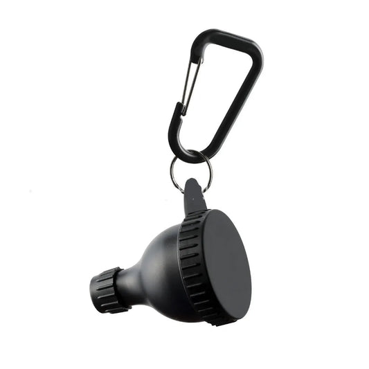 15g/50ml Protein Powder Bottle Leak Proof Reinforced Cap Medicine Box Health Funnel with Carabiner Protein Powder Container