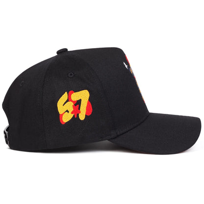 Unisex Joker 57 Embroidery Baseball Caps Spring Autumn Outdoor Adjustable Casual Hats Sunscreen Hat Sports Cap