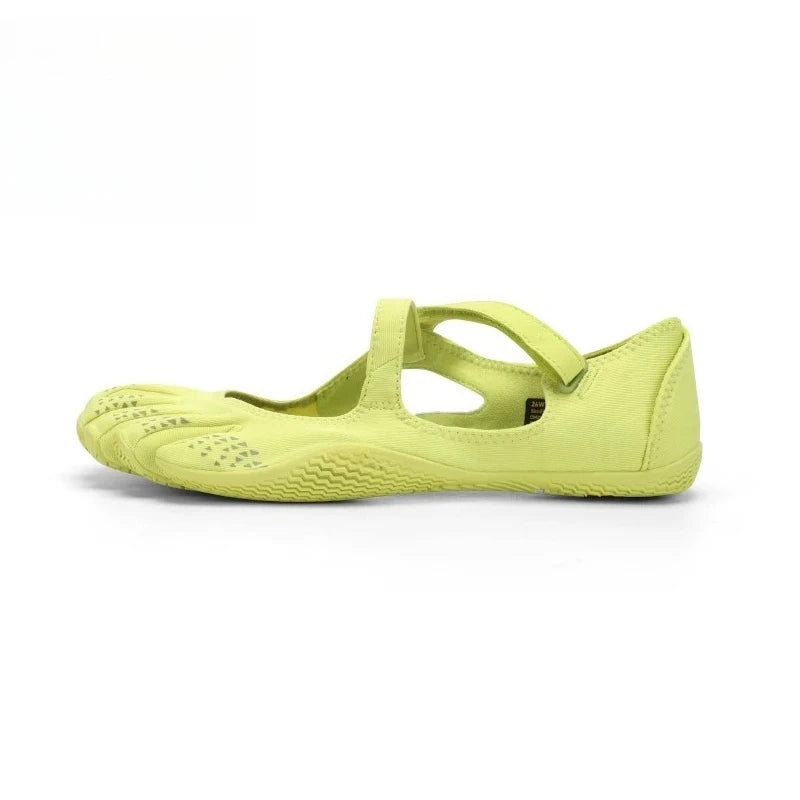 Pure Original Fivefinger Fitness Shoes for Pilates, Yoga, Dance and Gym, Training Shoes with PVC Soles/Cushioning Pads