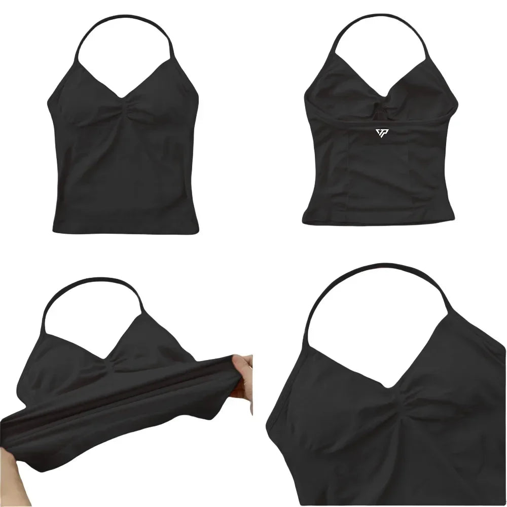 Keep That Pump 2 Piece Sets Shorts Top Womens Outfits Yoga Sets Gym Sets High Quality Seamless Lace-Up Bra Scratch Sports Sets