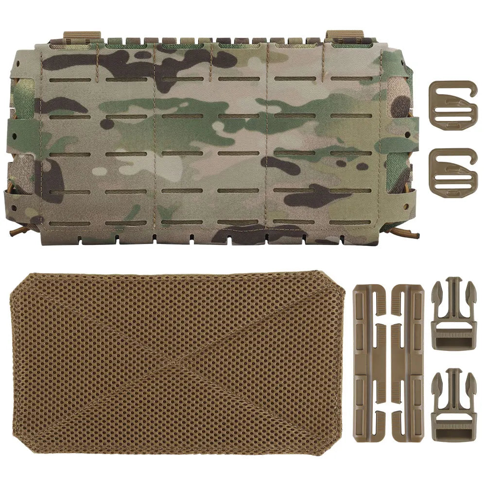 Tactical ARC Chest Rig V3 Shoulder Strap 5.56 Triple Mag Pouch with Bilateral Quick Release Slide Molle Platforms Hunting Vest