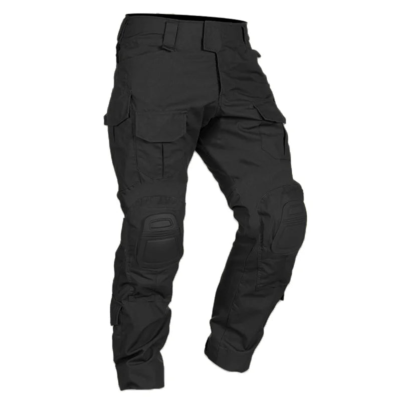 Multicam Pants +Knee Pads Men Tactical Combat Cargo Camo Trousers Trainning Hunting Clothes Quick Dry Breathable Sport Pants