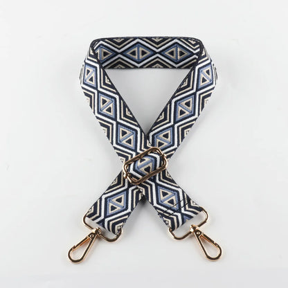 Nylon Shoulder Strap Diy Exquisite Embroidery Universal Fashionable Durable Precision Woven Diagonal Shoulder Strap 3.8CM