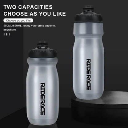 Sports Water Bottle 550ML 650ML PP5 Ultra-Light Outdoor Running Cycling Squeeze Mug Bicycle Kettle Portable Bike Cup