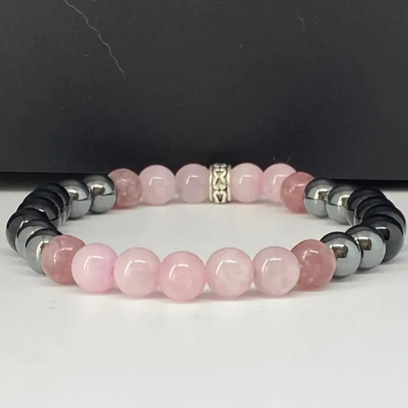 Good luck Bracelet Citrine bracelet Black Tourmaline bracelet Yoga bracelet