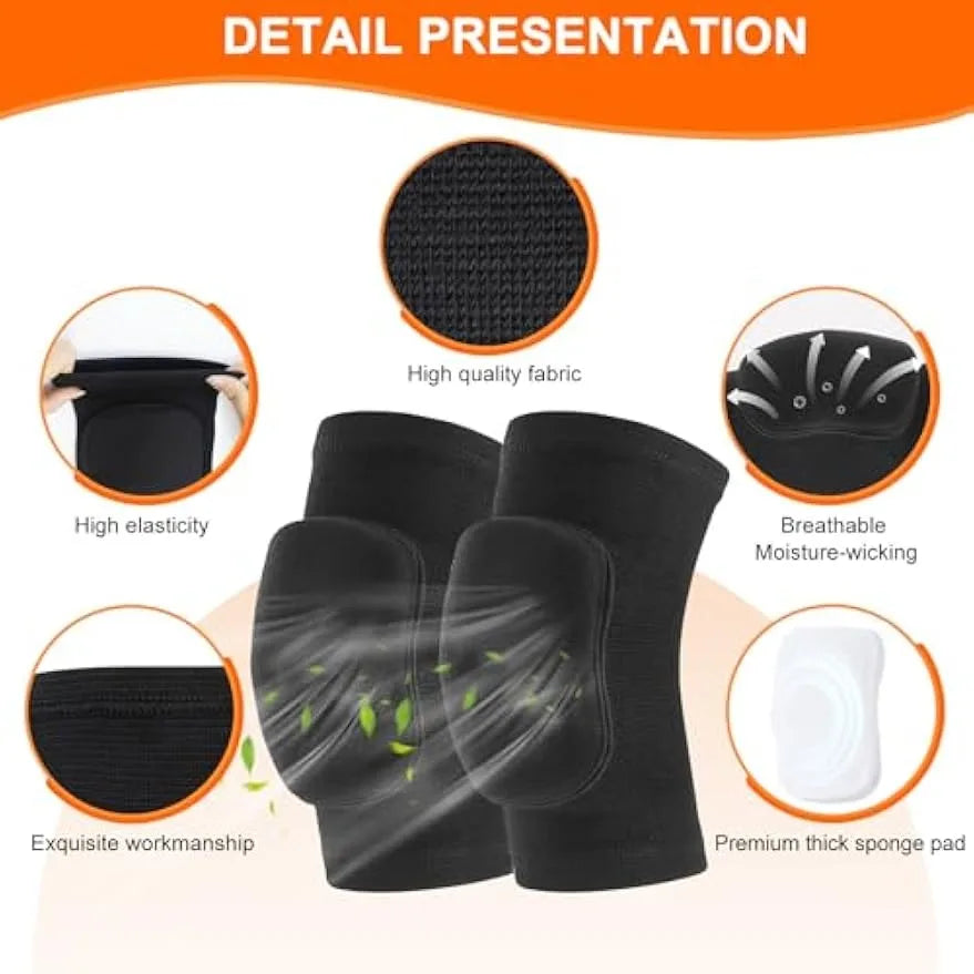 1Pair Volleyball Knee Pads for Dancers,Soft Breathable Knee Pads for Girls Women Men Youth Kids Knees Protective, Knee Brace