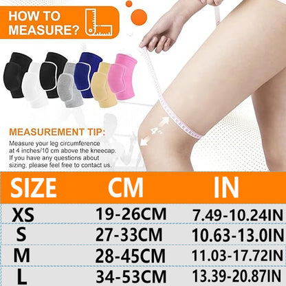 Soft Breathable Volleyball Knee Pads for Dancers Men Women Kids Protective Knees for Football Dance Yoga Tennis Running Cycling