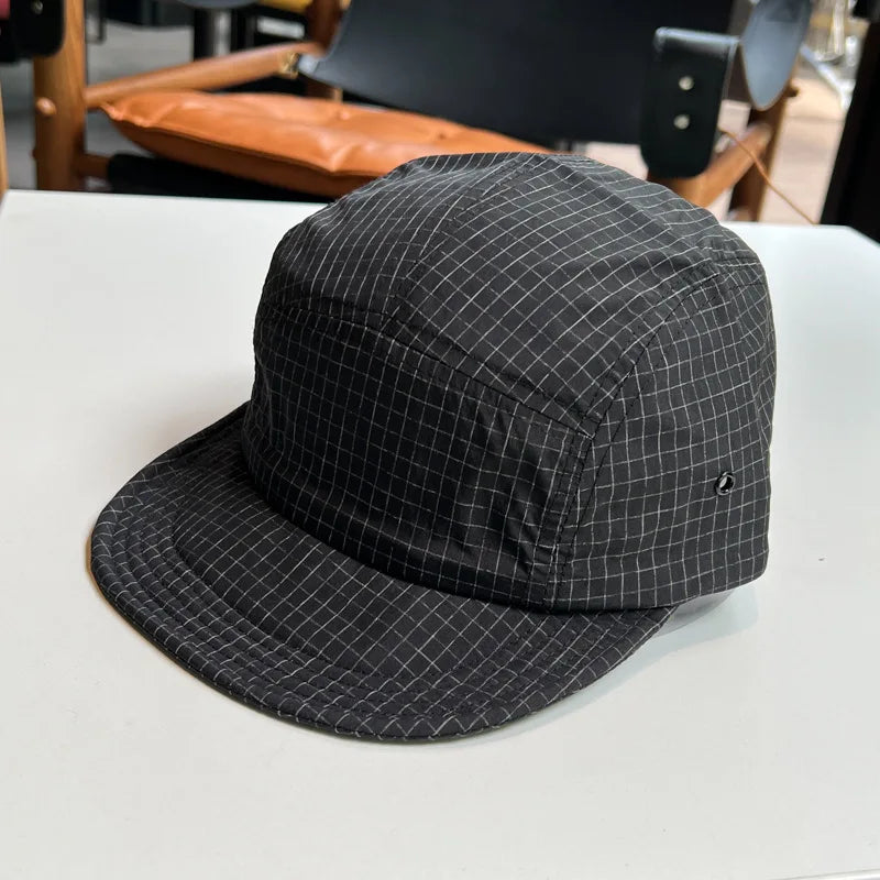 Summer Quick Dry Baseball Cap Women Lightweight Ripstop Sports Cap Breathable Outdoor Running Hat for Men 5 Panel Camp Cap