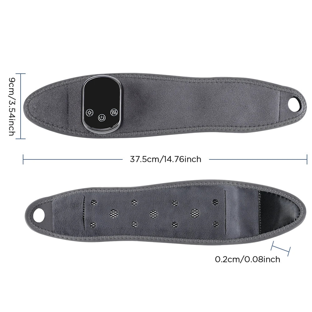 Electric Heating Wrist Guard Vibration Massage Hot Compress Wrist Brace Ankle Wrap Hand Foot Protector Rechargeable Wristband