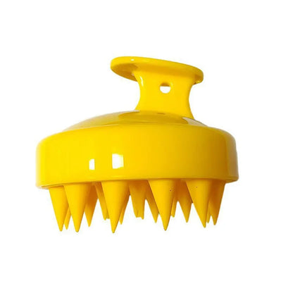 Silicone Scalp Massage Comb - Soft PE Bristles Shampoo Brush for Deep Cleansing, Home SPA & Bath Brush