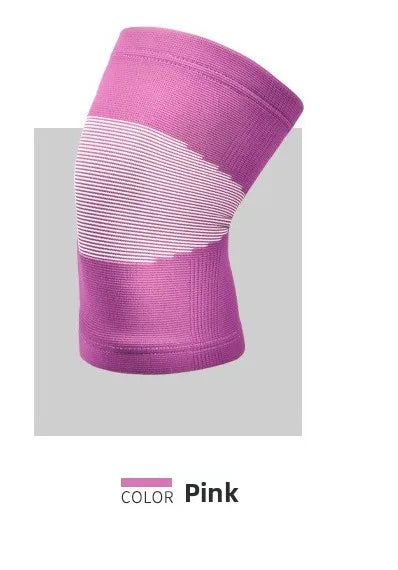 Wholesale Four-Way Stretch Double-Layer Thick Breathable Knitted Nylon Knee Pads, Running Knee Pads That Don’t Slip Easily