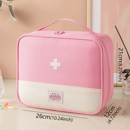 Travel Medicine Bag Pill Storage Pouch Outdoor Essentials Emergency Medicine Storage Bag Home Easy Carrying Medical Storage Bag