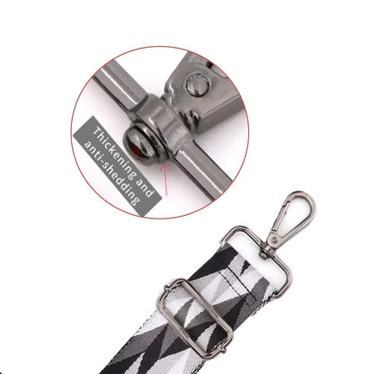 Nylon Shoulder Strap Diy Exquisite Embroidery Universal Fashionable Durable Precision Woven Diagonal Shoulder Strap 3.8CM