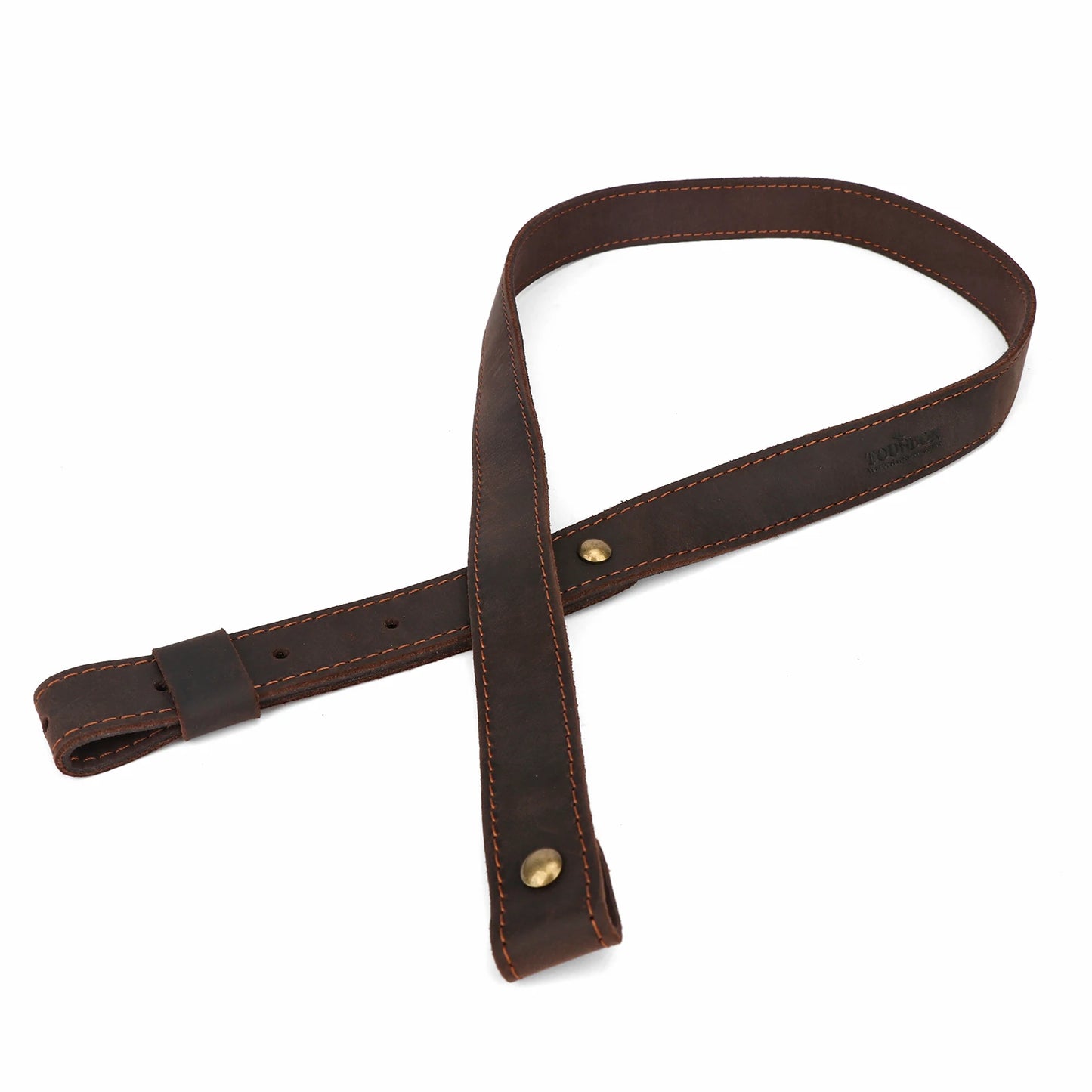 Tourbon Dual Point Gun Strap Leather Belt Gun Slings Rifle Shoulder Strap with Swivels Hunting Gun Accessories 92cm