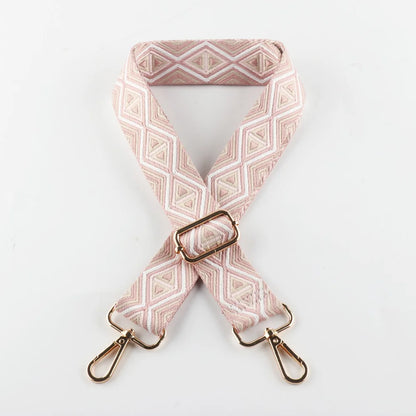 Nylon Shoulder Strap Diy Exquisite Embroidery Universal Fashionable Durable Precision Woven Diagonal Shoulder Strap 3.8CM