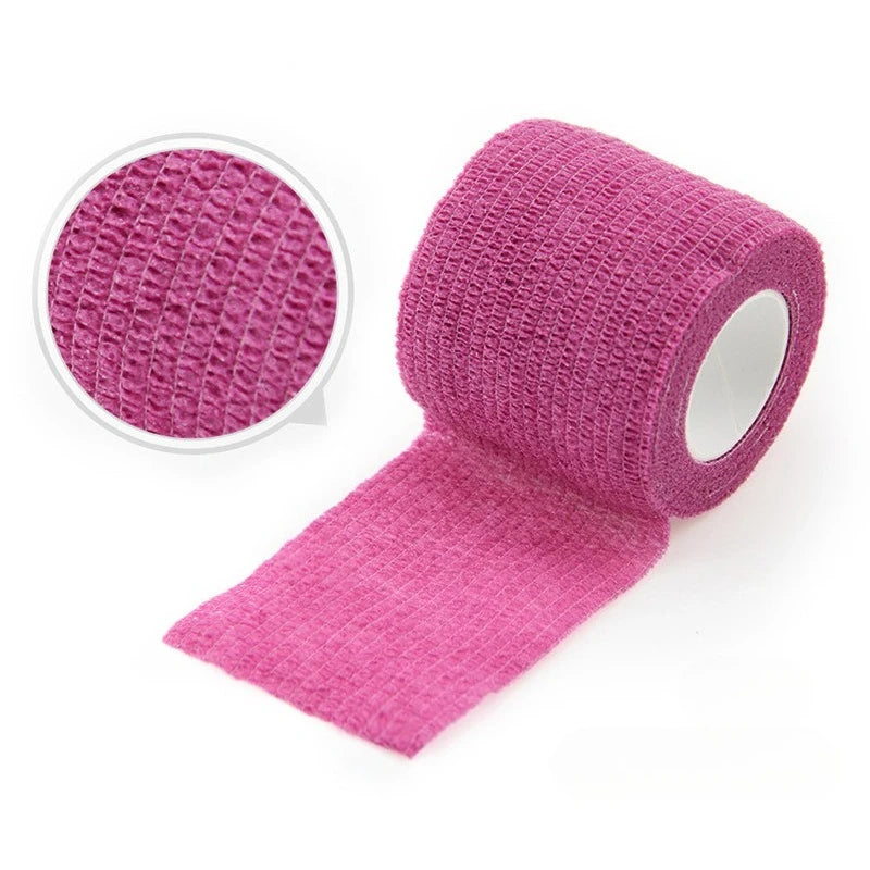 New Hot Elastic Bandage Elastoplast Self Adhesive Tape Sports Protect Wrist Palm Finger Arm Shoulder Knee Ankle Pets Leg Tattoo