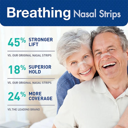 Anti Snoring Nose Strips for Breathing,Nose Breathe Strips,Sleep Nasal Strips,Exercise Air Inhalation and Improve Sleep