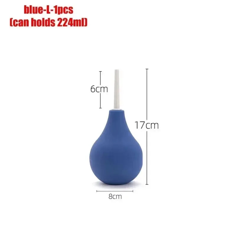 Small Capacity Douche Enema Colon Cleaning Bidet Portable Bidet Cleaner Enema Syringe Rectal Enemator  Stream Accessories