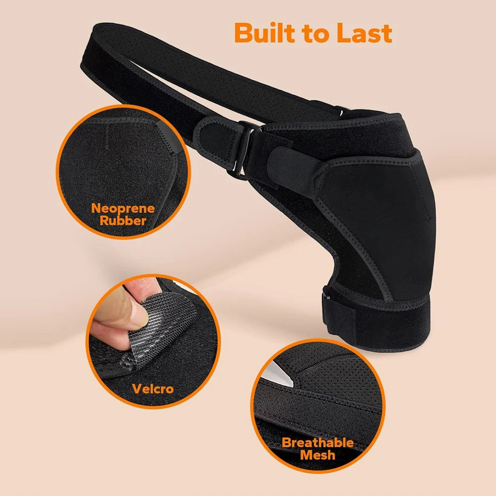 Shoulder Brace for Men and Women, Shoulder Support Sleeve for AC Joint Relief and Shoulder Stability, Comfortable and Invisible