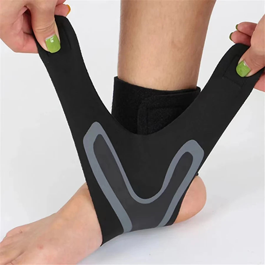 1 Pc Ankle Brace Support Compression Sleeve Breathable Running Foot Bandage Football Cycling Protective Wrap Sport Socks