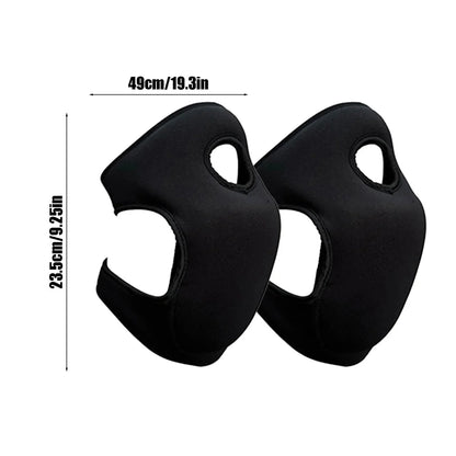 Thick Adjustable Knee Pads Gardening Memory Foam Cushioned Straps Non-slip Waterproof Durable Oxford Fabric Knee Pad For Adults