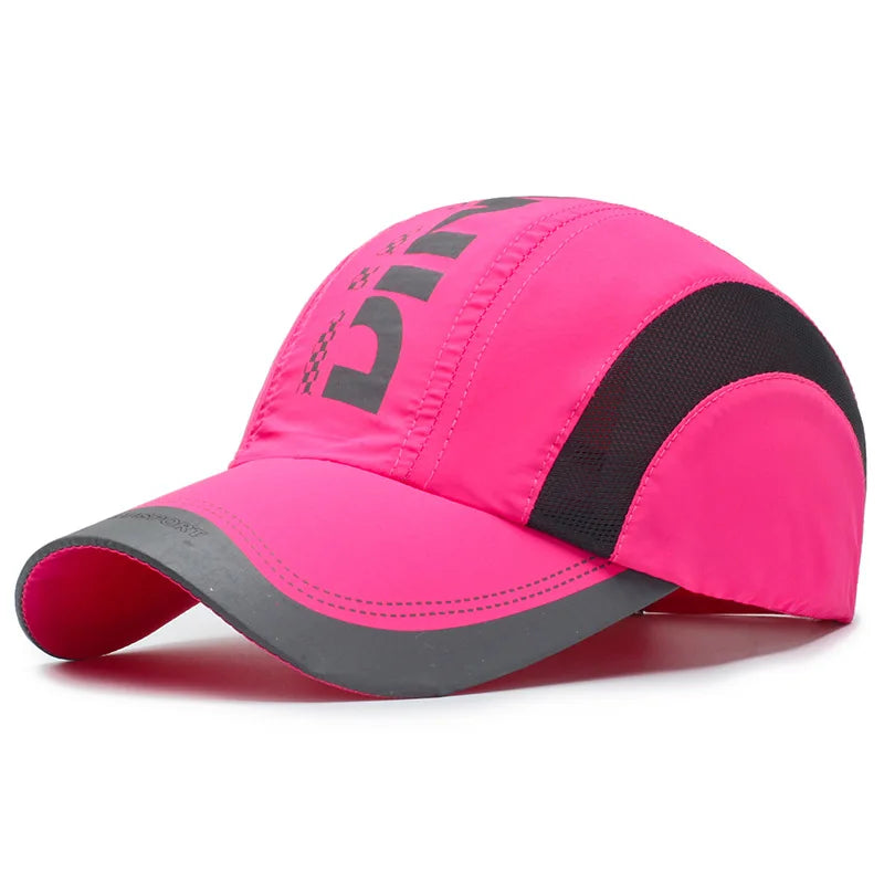 Summer Essential Quick-Dry Breathable Mesh Sun Hat UV Protection Unisex Youth Fashion Outdoor Sports Cap