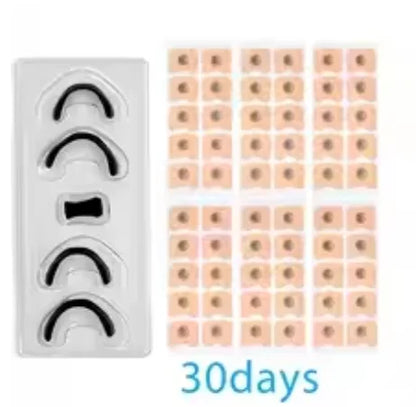 15Pairs Anti-Snore Nasal Dilator Combo Kit, Nose Strips + Nasal Clips + Breathing Patches Set, Reduce Snoring 90% for Deep Sleep, Boost Energy, Snoring Relief Aid for Men Women