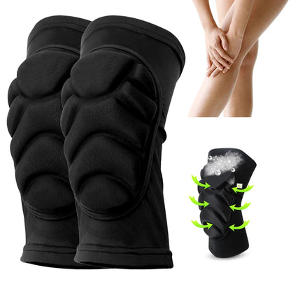 1Pair Thick Sponge Knee Pads Elbow Sleeves Guard Collision Avoidance Sport Protective Kneepads Skate Knee Support for Kids Youth