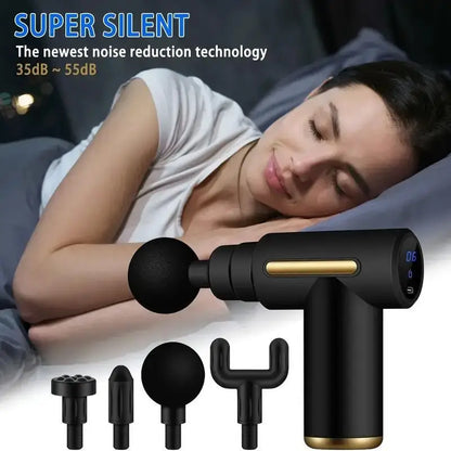 Mini Muscle Massage Gun Portable Deep Handheld Percussion Massager for Body Back Neck And Leg Pain Relief