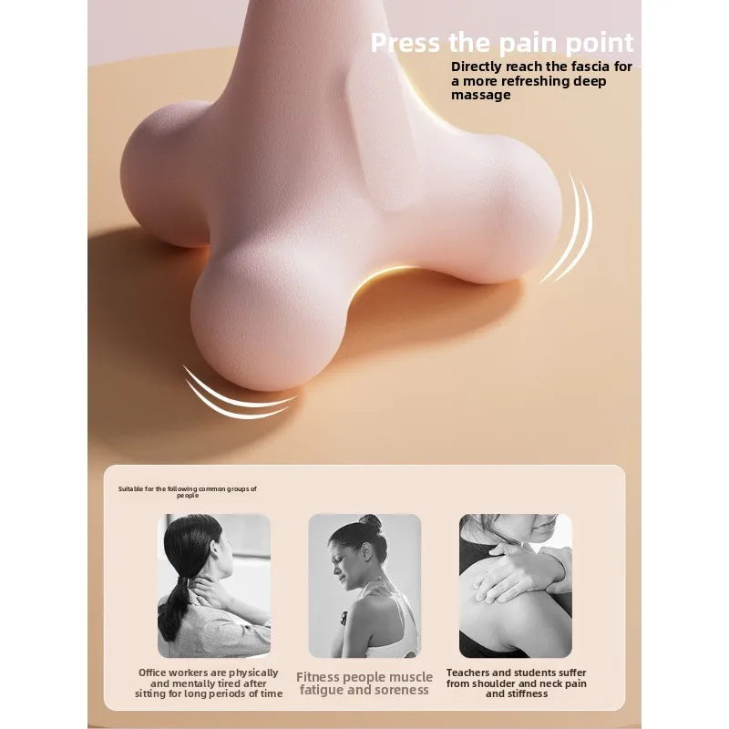 Four Corner Fascia Ball Plantar Ball Massage Shoulder Neck Waist Hand Muscles Lactate Exercise Relaxation Meridian Fitness Ball