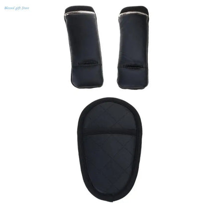 Universal Baby Car Belt Cushion Stroller Shoulder Strap Cover Protector Pad set