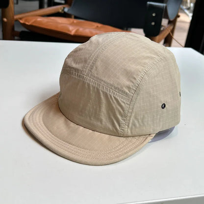 Summer Quick Dry Baseball Cap Women Lightweight Ripstop Sports Cap Breathable Outdoor Running Hat for Men 5 Panel Camp Cap