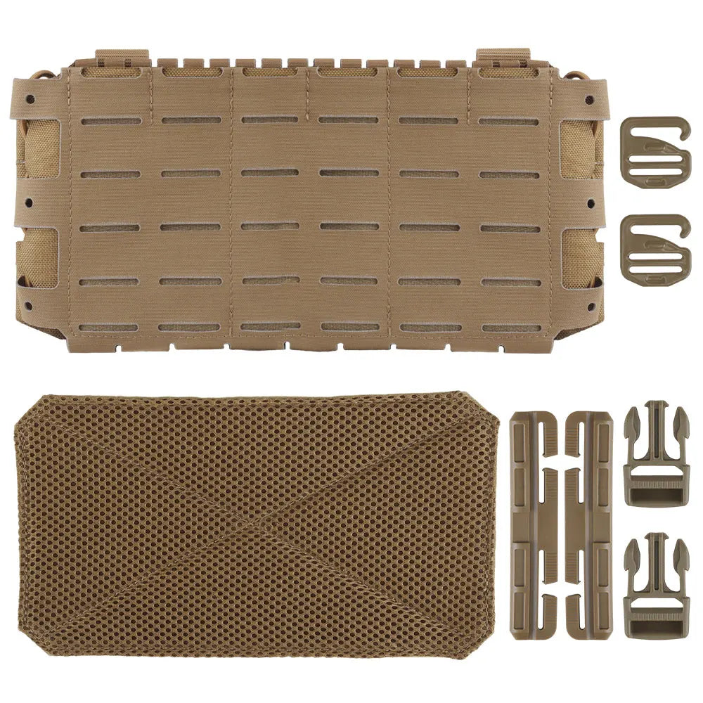 Tactical ARC Chest Rig V3 Shoulder Strap 5.56 Triple Mag Pouch with Bilateral Quick Release Slide Molle Platforms Hunting Vest