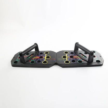 Portable Foldable Push-up Board Set With Handles Multifunctional Fitness Equipment For Chest Abdomen Arms Back Training
