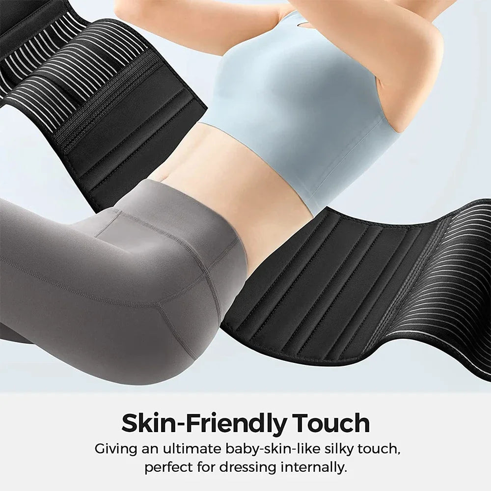 Tcare Sports Back Braces for Lower Back Pain Relief with 6 Stays,Breathable Back Support for Work, Anti-skid Lumbar Support Belt