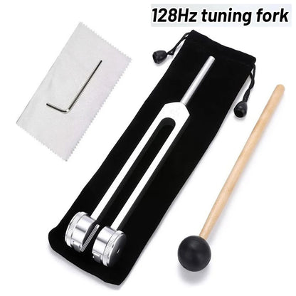 128 Hz Tuning Fork For Healing, Alloy Healing Chakra 528 Hz Sensory Tuning Fork Sound Therapy Yoga And Meditation Accessories