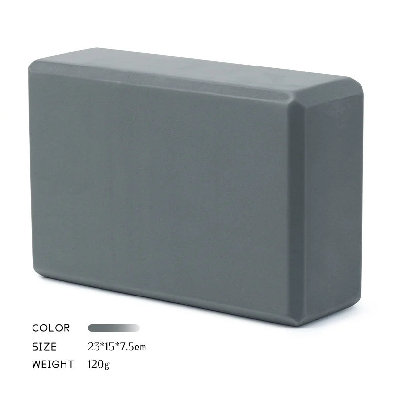 Yoga brick for beginners, foam brick, high-density dance brick, leg press brick, square training brick, yoga special brick