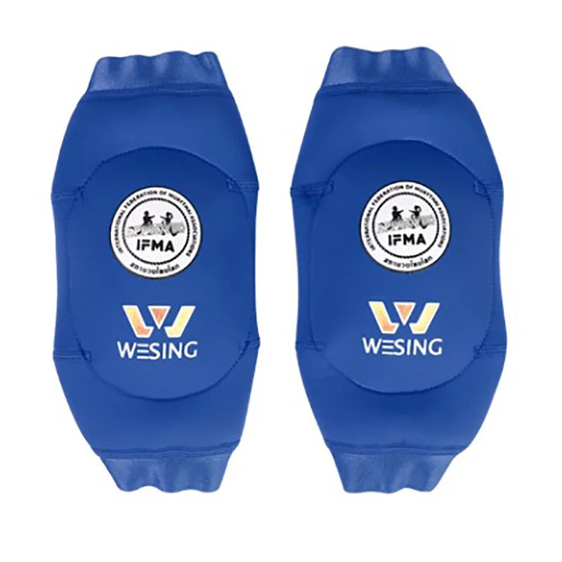 Wesing IFMA MMA Kickboxing Taekwondo Muay Thai Elbow Support Pads Sanda Arm Pad Protector Training Protective Gear DEO