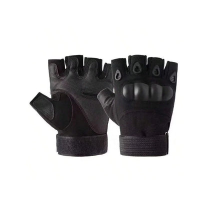 1Pari Half Finger Men Gloves Outdoor Military Tactical Gloves Sports Shooting Hunting Airsoft Motorcycle Cycling Gloves