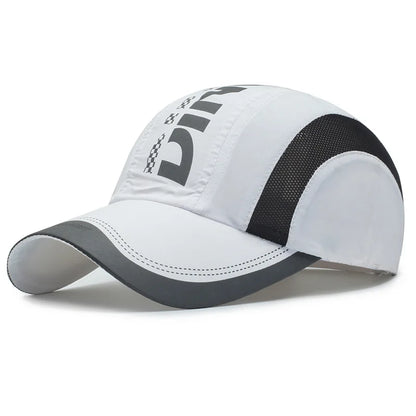 Summer Essential Quick-Dry Breathable Mesh Sun Hat UV Protection Unisex Youth Fashion Outdoor Sports Cap