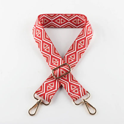 Nylon Shoulder Strap Diy Exquisite Embroidery Universal Fashionable Durable Precision Woven Diagonal Shoulder Strap 3.8CM