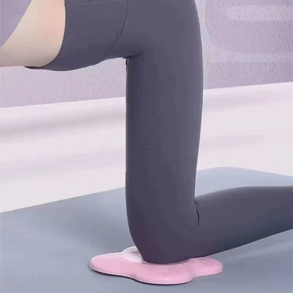 2pcs Waterproof Thickened Yoga Knee Mat Soft TPE Shock Absorption Support Mat Durable Portable Elbow Cushion Yoga Accessories