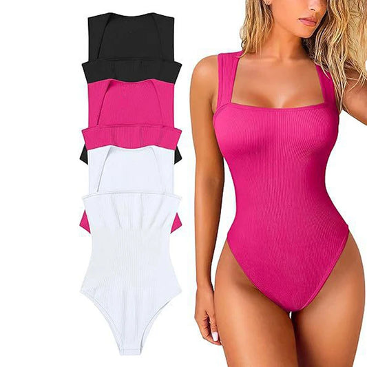 Women's Fashion Shapers Jumpsuit Seamless Sexy Briefs Tights Wide Shoulder Strap Comfortable Easy to Wear with Bra Shaping Under