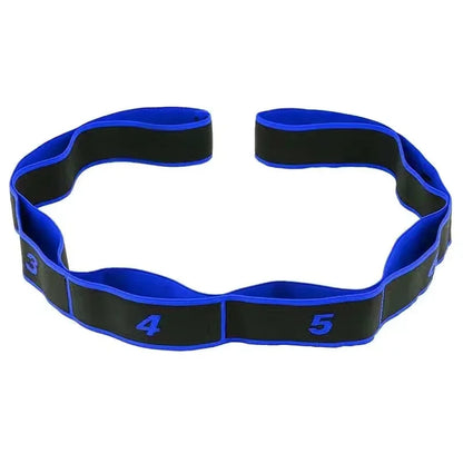 8/10 Sections Dance Resistance Band Yoga Stretching Pilates Fitness Digital Elasticity Elastic Stretch Training Tension Belt