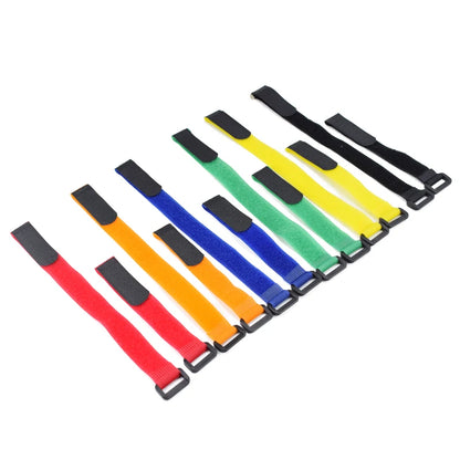 5PCS Bike Handlebar Straps Universal Nylon Tie Bands for Flashlight Gear Accessories Sticky Fastening Strap